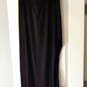 Elegant Black Maxi Skirt